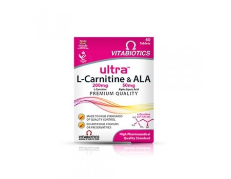 Ultra-L-carnitine with ALA 60 tablets